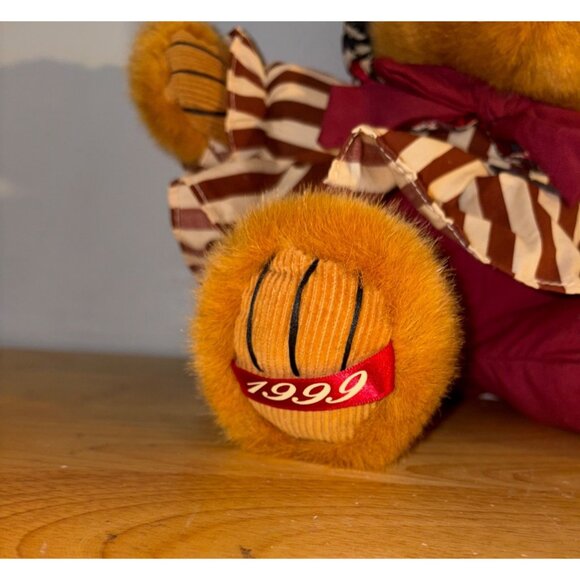 Dan Dee 1999 Stars & Stripes Dress Teddy Bear Stuffed Animal Plush Liberty - Picture 2 of 7